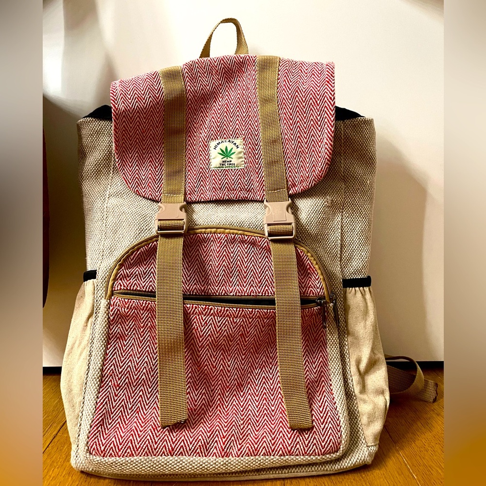 HANDMADE BOHO SPACIOUS BACKPACK☮️💖